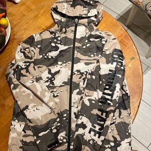 The North Face raincoat